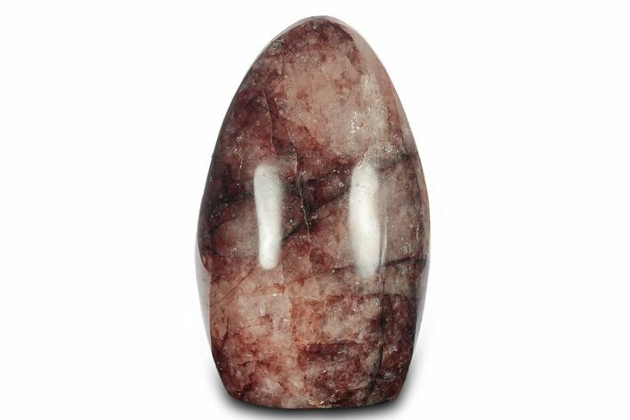 Tall, Free-Standing, Polished Hematoid Quartz - Madagascar #341599